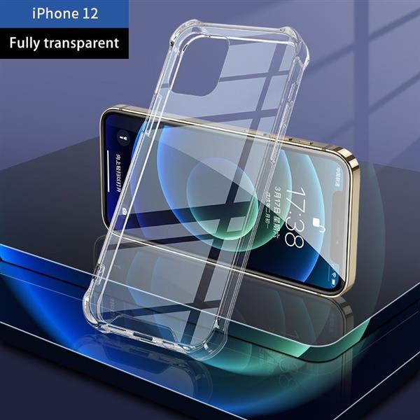 Grote foto drphone ty09 iphone 12 hoesje doorzichtig transparant case iphone case shock proof telecommunicatie mobieltjes