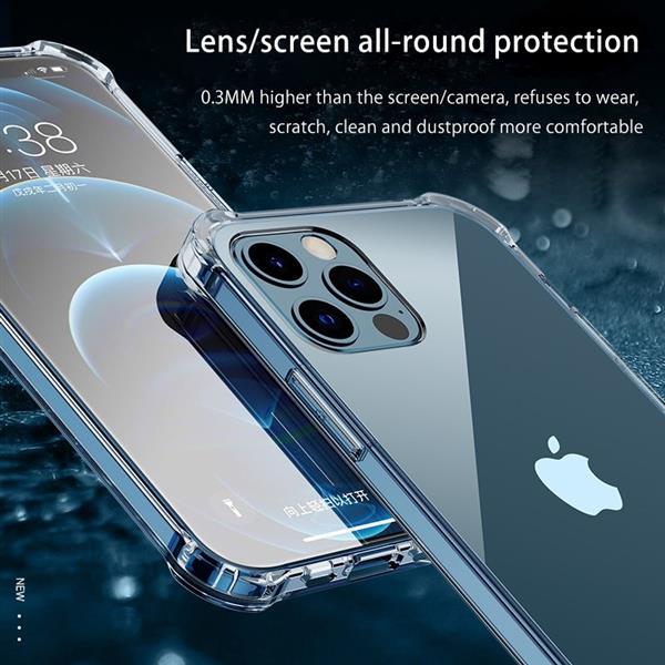 Grote foto drphone ty09 iphone 12 hoesje doorzichtig transparant case iphone case shock proof telecommunicatie mobieltjes