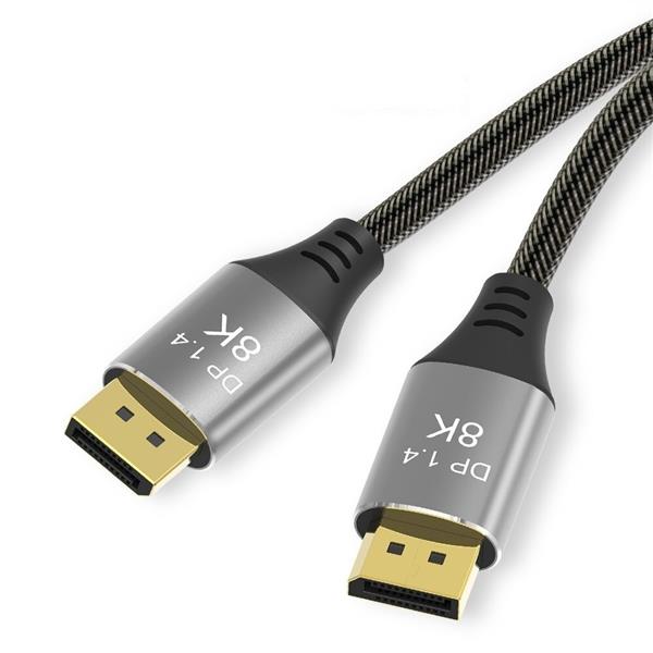 Grote foto drphone h120 8k ultra hd 3 meter displayport naar displayport 1.4 male naar male kabel telecommunicatie opladers en autoladers