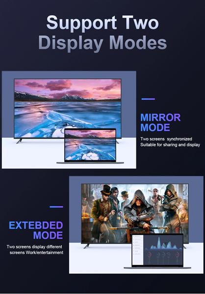 Grote foto drphone h120 8k ultra hd 3 meter displayport naar displayport 1.4 male naar male kabel telecommunicatie opladers en autoladers