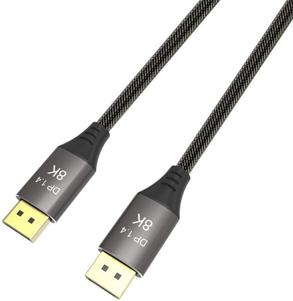 Grote foto drphone h120 8k ultra hd 3 meter displayport naar displayport 1.4 male naar male kabel telecommunicatie opladers en autoladers