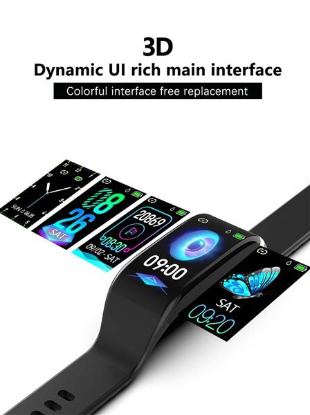 Grote foto drphone cdc 1 smartwatch hartslagmeter bloeddrukmeter fitness stappenteller mannen vrouwen kleding dames horloges