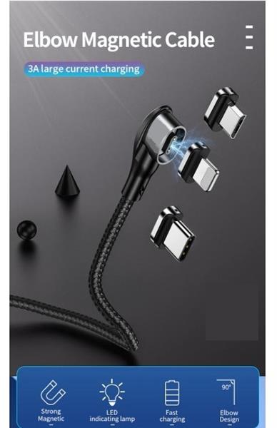 Grote foto drphone icon2 super magnetische lightning kabel 3a oplader snel opladen dataoverdracht 9 telecommunicatie opladers en autoladers