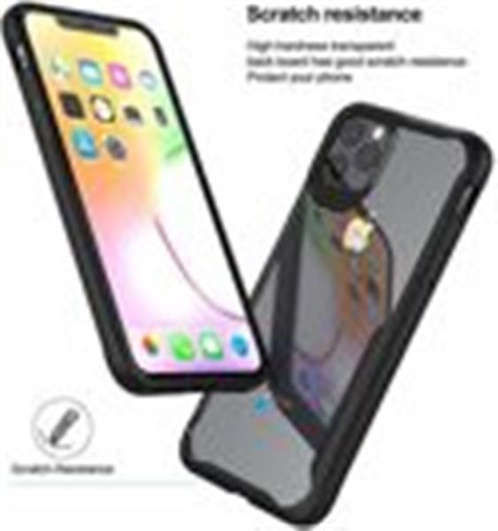 Grote foto drphone iphone 11 hybrid protective case cover ultra slim bumper anti schok zwart telecommunicatie mobieltjes