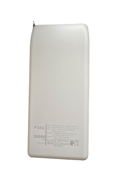 Grote foto drphone pw4 powerbank 30000mah 22.5w draagbare oplader usb c pd 20w met digitale lcd scherm 2 telecommunicatie opladers en autoladers