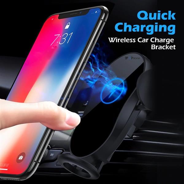 Grote foto drphone vhc1 vehicle wireless charging bracket wireless quick charge verstelbare opties auto telecommunicatie opladers en autoladers