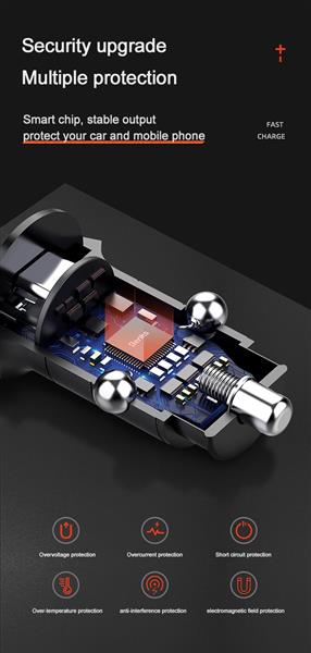 Grote foto drphone invisible pro 2 autolader metalen behuizing 30w usb c met pd snel laden universe telecommunicatie opladers en autoladers