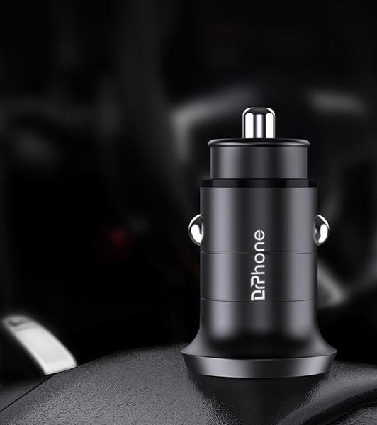 Grote foto drphone invisible pro 2 autolader metalen behuizing 30w usb c met pd snel laden universe telecommunicatie opladers en autoladers