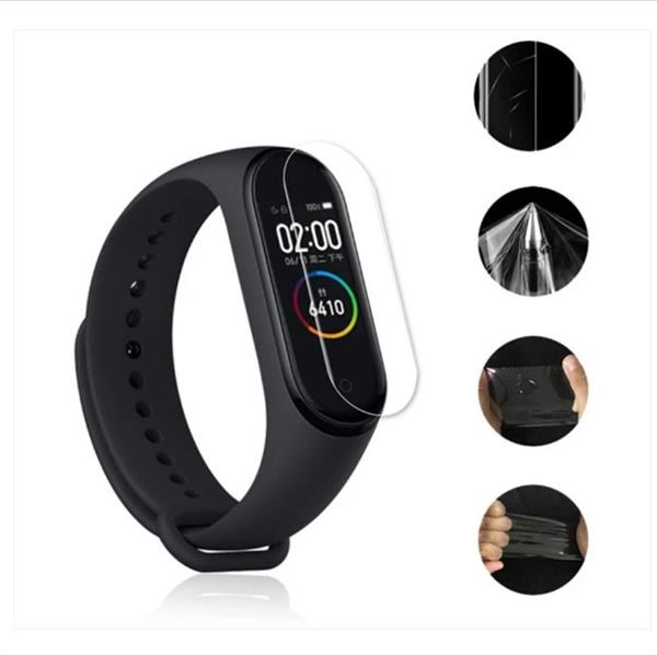 Grote foto drphone xmb xiaomi mi band 5 tpu pet screenprotector beschermende film beschermer tegen krassen tr telecommunicatie mobieltjes