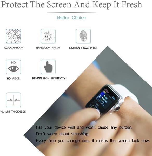 Grote foto drphone fbi fitbit ionic tpu pet screenprotector beschermende film beschermer tegen krassen telecommunicatie mobieltjes