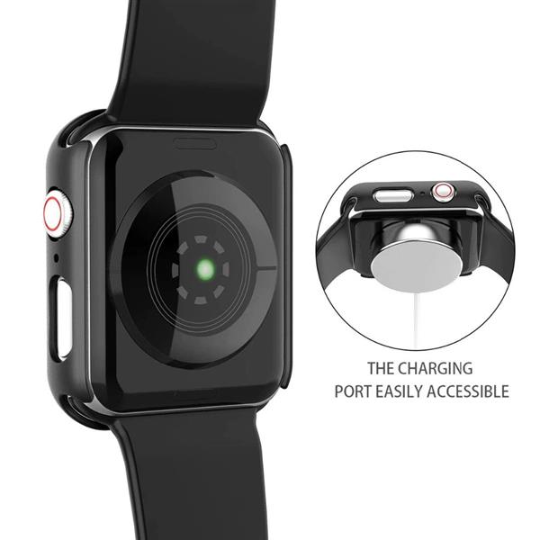 Grote foto drphone fc3 42mm 360 cover volledige hoes ingebouwde screenprotector voor apple watch 42m kleding dames horloges