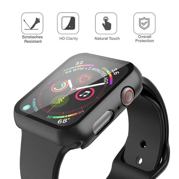 Grote foto drphone fc3 42mm 360 cover volledige hoes ingebouwde screenprotector voor apple watch 42m kleding dames horloges