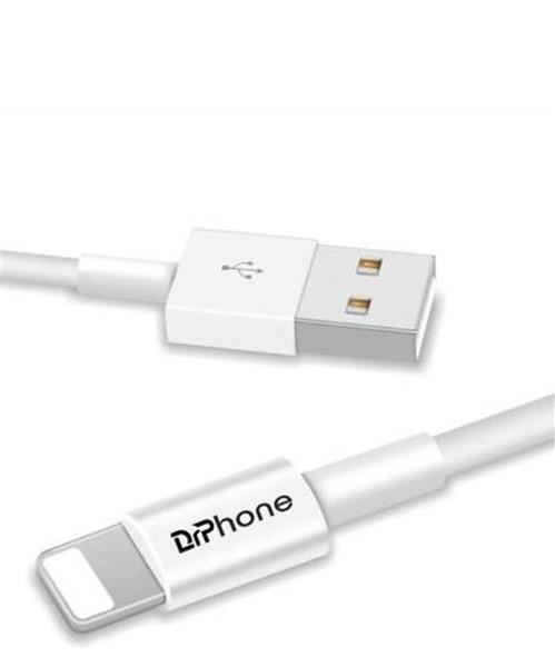 Grote foto drphone acc02 iq smart 2 poort lader gecertificeerde 3 meter lightning naar usb kabel telecommunicatie opladers en autoladers