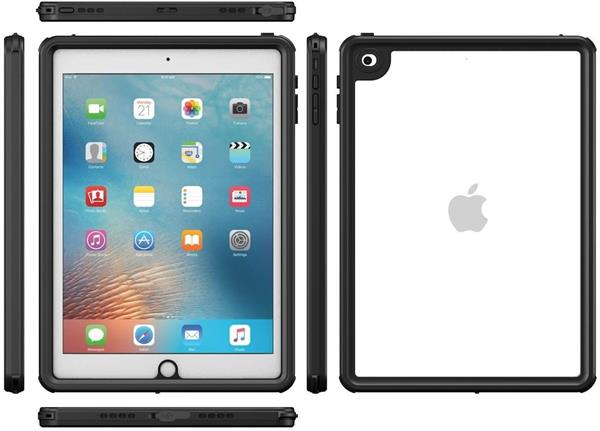 Grote foto drphone iw1 ipad pro 11 inch waterproof case 360 graden stof sneeuwdicht zwart telecommunicatie mobieltjes