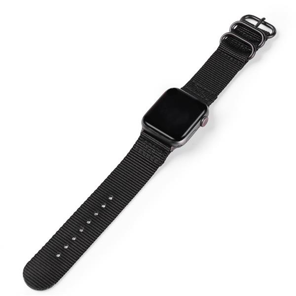 Grote foto drphone swb1 smart watch bandje roestvrij staal gesp nylon apple watch 38mm 40mm zwar kleding dames horloges