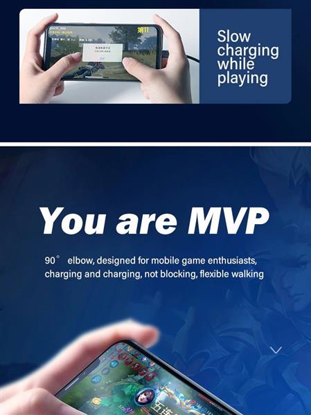 Grote foto drphone d10 90 haakse lightning oplaadkabel 2.4a snel laden 1 meter kabel wit telecommunicatie opladers en autoladers