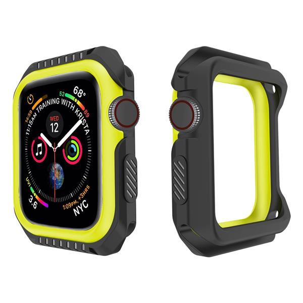 Grote foto drphone awbu apple watch bumper extra bescherming 40mm geel kleding dames horloges