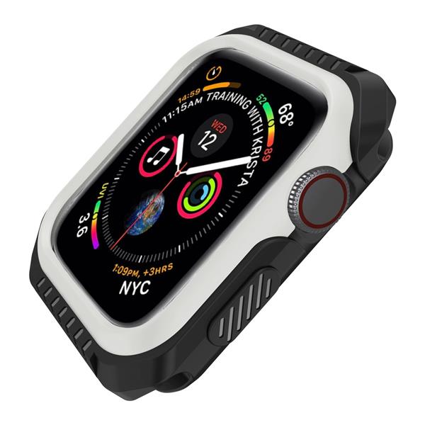 Grote foto drphone awbu apple watch bumper extra bescherming 42mm zwart kleding dames horloges