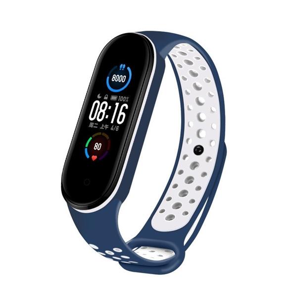 Grote foto drphone xm34 xaomi bandje voor m3 m4 blauw wit kleding dames horloges