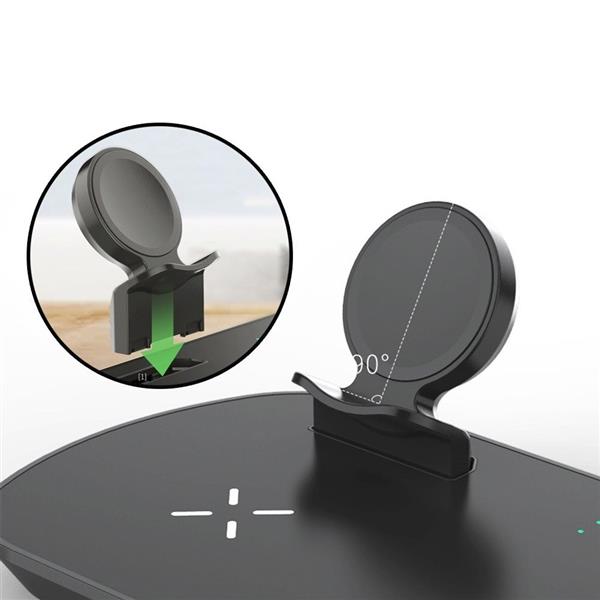 Grote foto drphone sqi1 draadloze lader qi oplaadstation 3 in 1 lader voor samsung gear active samsun telecommunicatie opladers en autoladers