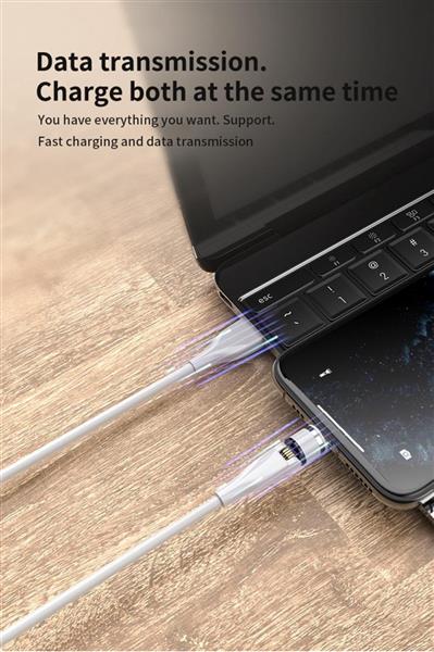 Grote foto drphone ico 1 magnetische micro usb oplaadkabel 3a thuislader 2 poorten usb oplader 2.2a met led telecommunicatie opladers en autoladers