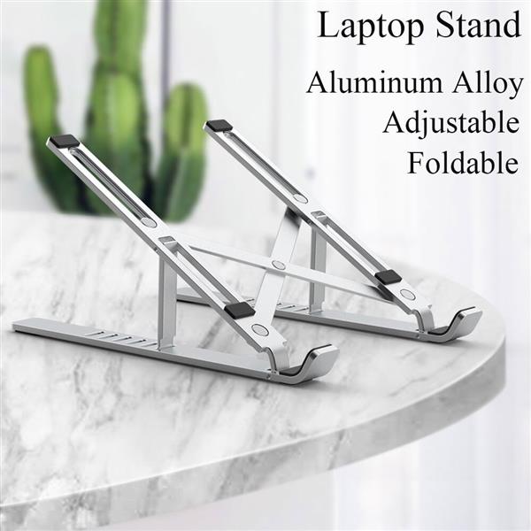 Grote foto wiwu laptop aluminium stand verstelbare laptop tablet houder opvouwbare stand 10 17 inch tablet computers en software overige computers en software