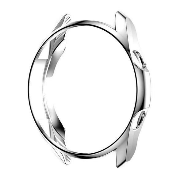 Grote foto drphone sgw samsung galaxy watch 3 45mm extra dun flexibele bumper zilver kleding dames horloges