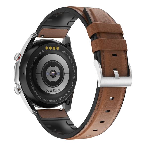 Grote foto drphone modelx3 smartwatch voor mannen 1.28inch ip67 waterdicht ecg bluetooth bellen mail kleding dames horloges