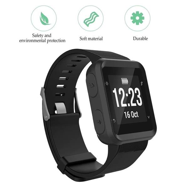 Grote foto drphone frc1 smartwatch bumper siliconen hoesje bescherming case voor forerunner 35 wit kleding dames horloges