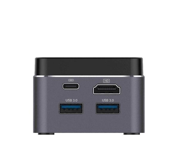 Grote foto elementkey inix ultra klein mini pc intel celeron j4125 2.7ghz 8gb ram 256gb ssd zwart computers en software overige computers en software