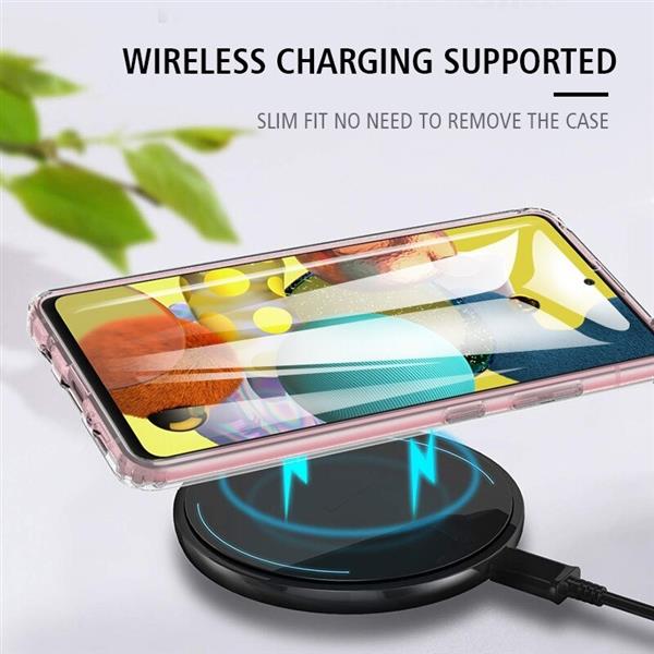 Grote foto drphone samsung galaxy a51 5g tpu hoesje ultra dun premium soft gel case transparant telecommunicatie mobieltjes