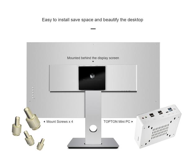 Grote foto elementkey air2 mini computer i5 8250u 3.4 ghz 8gb ram 256gb nvme ssd windows 11 pro pc computers en software overige computers en software