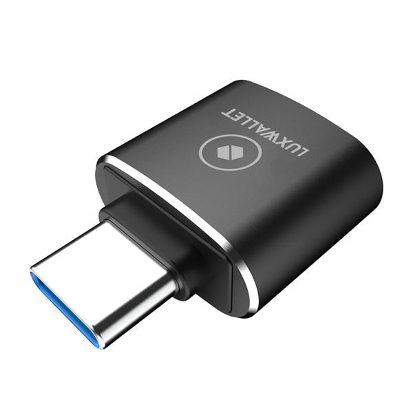 Grote foto luxwallet dma12 usb c type c male naar usb 3.0 female otg adapter zwart computers en software overige computers en software