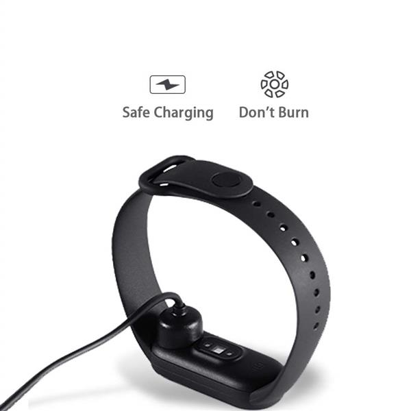 Grote foto drphone xmb2 magnetische oplaadsnoer kabel usb oplader geschikt voor xiaomi mi band 5 6 7 zw kleding dames horloges