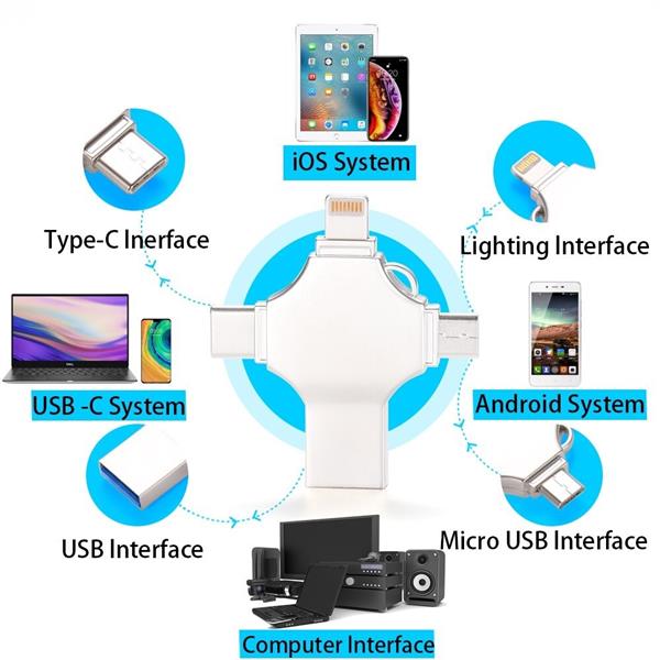 Grote foto drphone 3 drive 512gb usb opslag externe geheugen voor smartphones tablets lighting andro computers en software overige computers en software