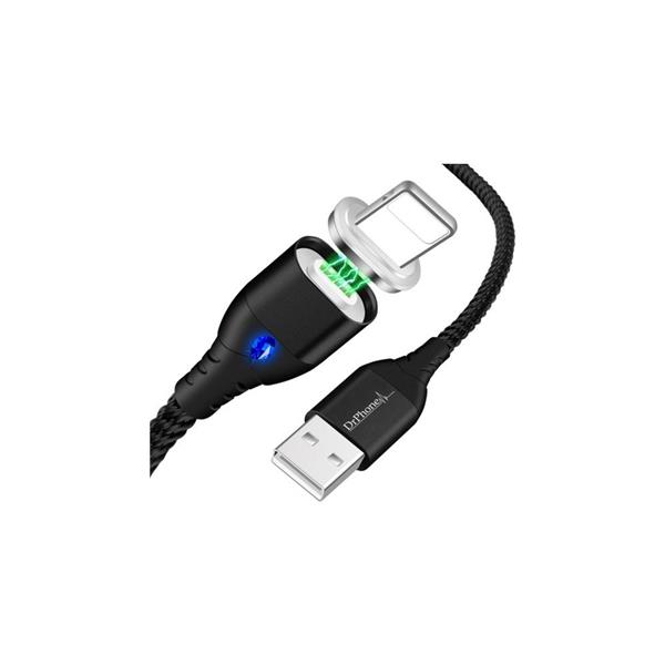 Grote foto drphone ops 2 quick charge 18w thuislader 2 meter magnetische iphone ipad lightning 3a led lig telecommunicatie opladers en autoladers