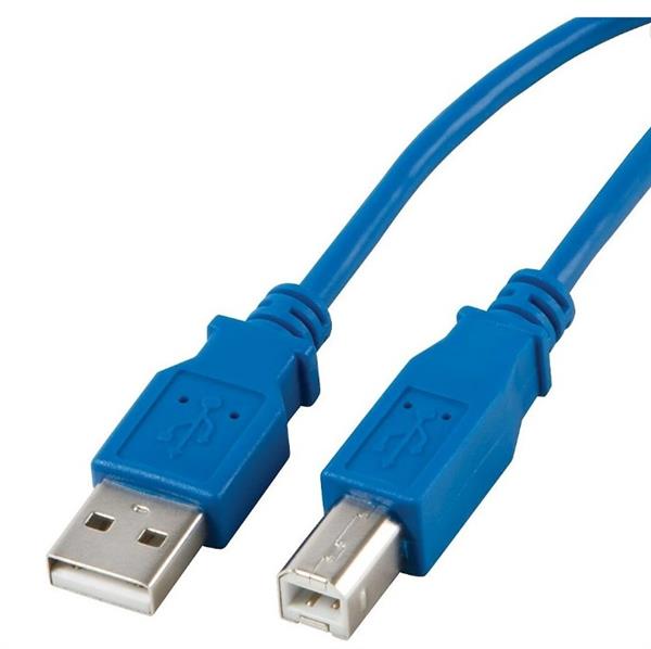 Grote foto drphone pk1 usb 2.0 printer kabel a mannelijk naar b mannelijk poort 1.5m blauw telecommunicatie opladers en autoladers