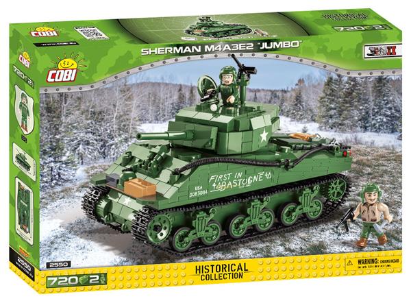 Grote foto cobi ww2 2550 m4a3e2 sherman jumbo kinderen en baby overige