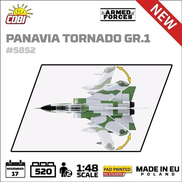 Grote foto cobi 5852 panavia tornado gr.1 kinderen en baby overige