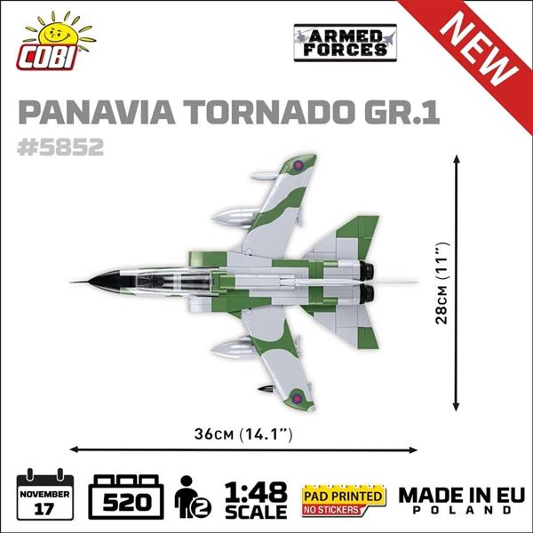 Grote foto cobi 5852 panavia tornado gr.1 kinderen en baby overige