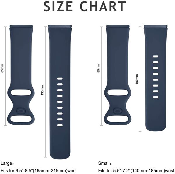 Grote foto drphone fvs tpu siliconen polsband armband sportband geschikt voor fitbit versa 3 fitbit sens kleding dames horloges