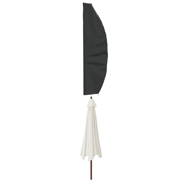 Grote foto vidaxl parasolhoezen 2 st 280x30 81 45 cm 420d oxford stof tuin en terras tuinmeubelen