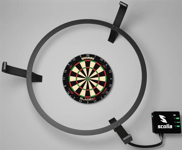 Grote foto scolia pro electronic score system pro sport en fitness darts