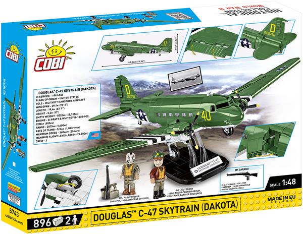 Grote foto cobi 5743 douglas c 47 skytrain dakota kinderen en baby overige