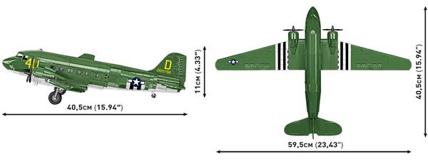 Grote foto cobi 5743 douglas c 47 skytrain dakota kinderen en baby overige