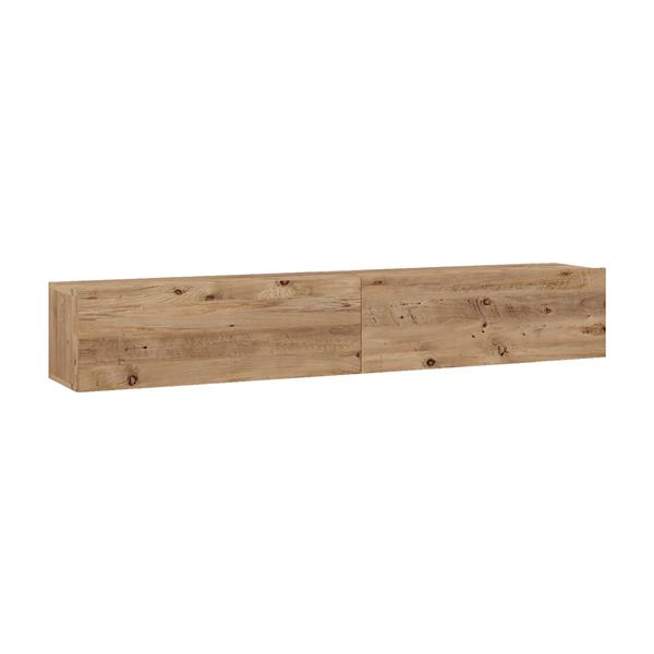 Grote foto en.casa tv meubel lapinlahti 180x31 5x29 5cm houtkleurig huis en inrichting overige
