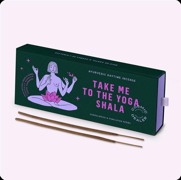 Grote foto natural ayurvedic incense take me to the yoga shala beauty en gezondheid lichaamsverzorging
