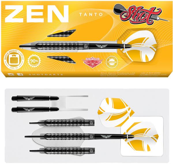 Grote foto shot zen tanto 90 shot zen tanto 90 25 gram sport en fitness darts