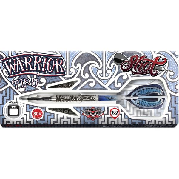 Grote foto softtip shot warrior tipu 80 st. warrior tipu 80 20 gram sport en fitness darts