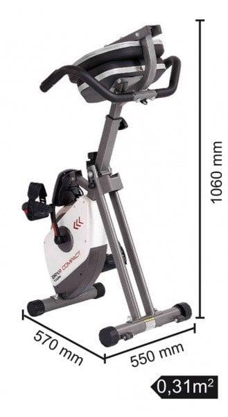 Grote foto toorx fitness brx rcompact inklapbare ligfiets sport en fitness fitness